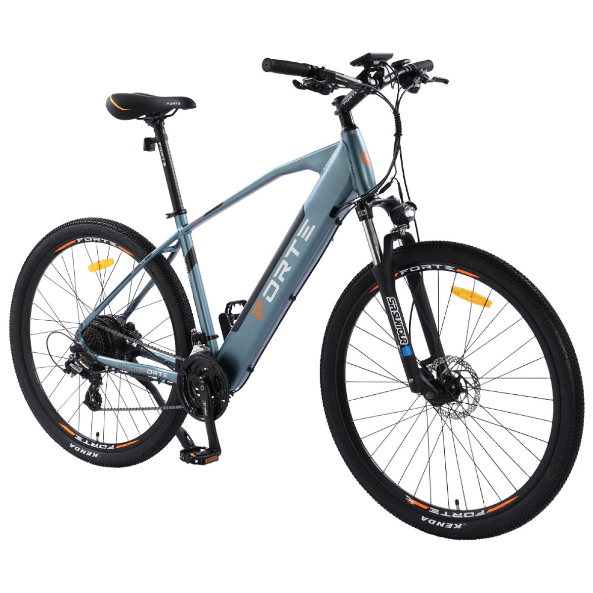 Велосипед акумуляторний Forte Mirage 19"/29", 500 Вт, сірий